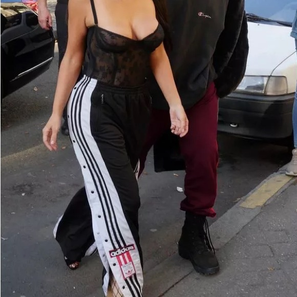 Adi Break Trackpants (in Navy Blue) - Picture 2 of 3